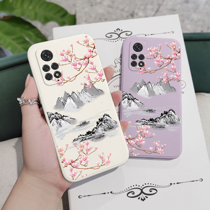 Ốp Điện Thoại In Hình Phong Cảnh Cho Xiaomi Redmi Note 11S 11 11T Pro Plus 4G 5G