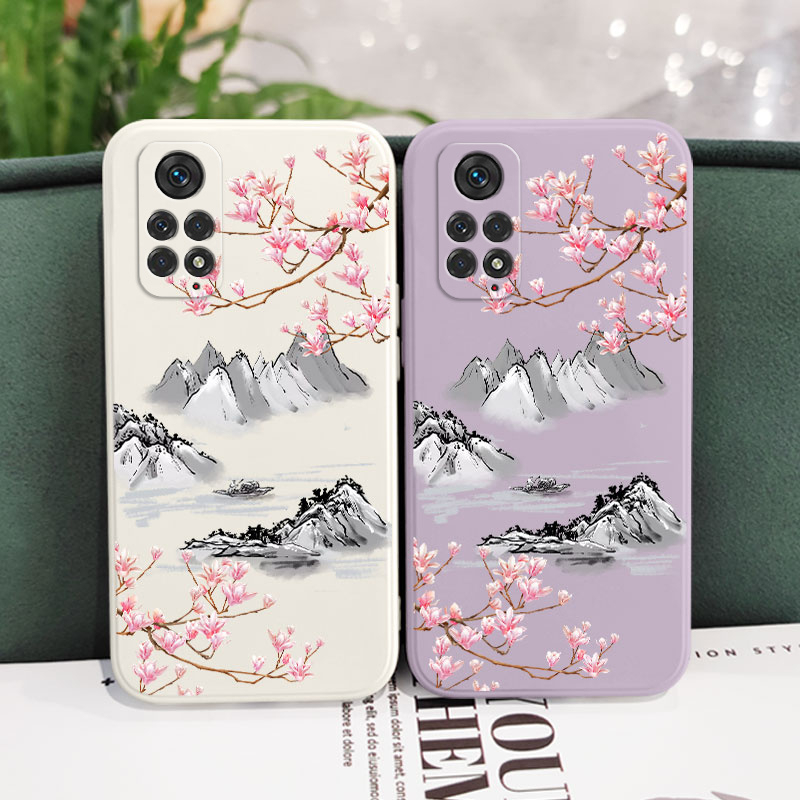 Ốp Điện Thoại In Hình Phong Cảnh Cho Xiaomi Redmi Note 11S 11 11T Pro Plus 4G 5G