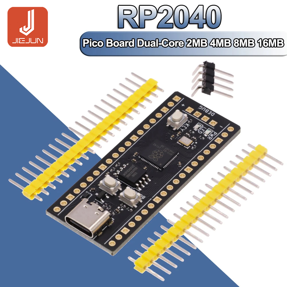 Bảng Mạch Pico RP2040 Lõi Kép 2MB 4MB 8MB 16MB Công Suất Thấp Hiệu Suất Cao Cortex-M0 + Processor CC +