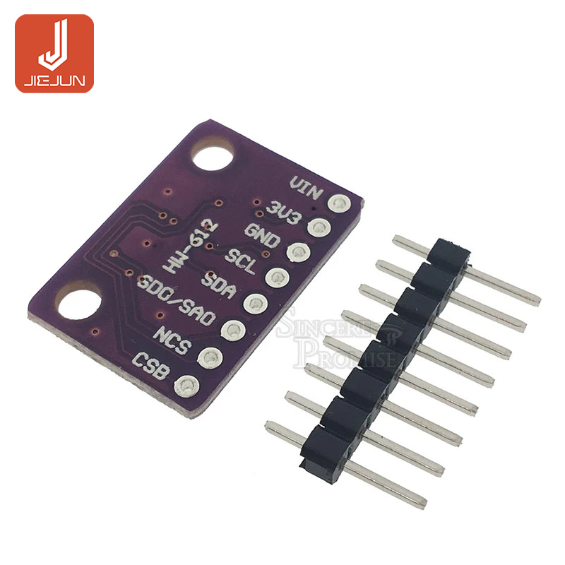 Mô Đun Cảm Biến 9 Trục MPU-9250 MPU9250 BMP280 SPI IICI2C 10DOF GY-91 Cho Arduino 3-5V