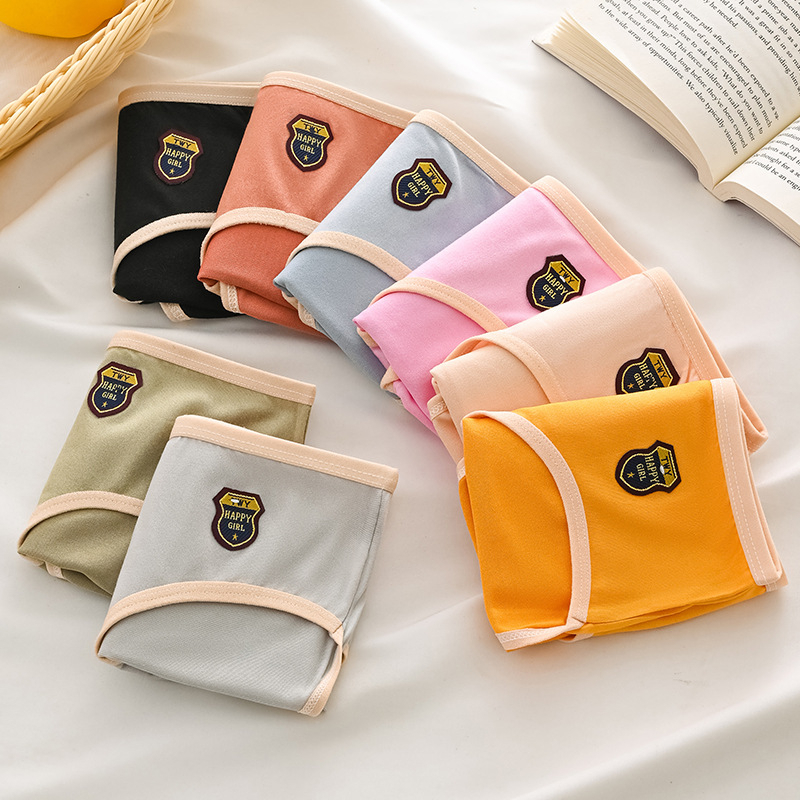 Quần Lót Nữ Cotton Dệt Kim - Quần Chip Nữ kháng khuẩn thoáng mát đính nơ xinh tôn vòng