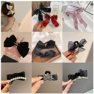 Kẹp Tóc Vải Hình Nơ Dễ Thương Cho Nữ