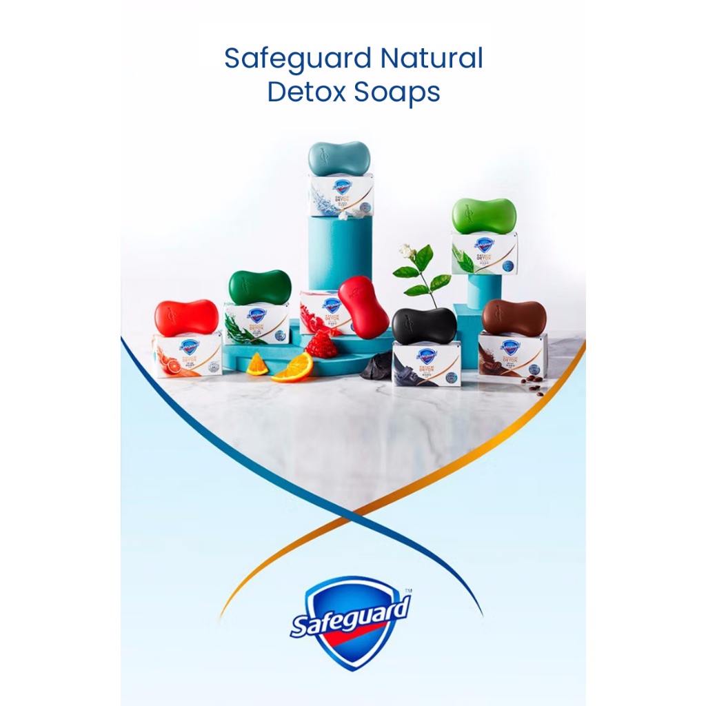 Safeguard Xà Phòng Thải Độc Làm Sạch Sâu Lâu Trôi 108g