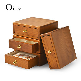 Oirlv hộp gỗ trưng bày trang sức sm194 sm195