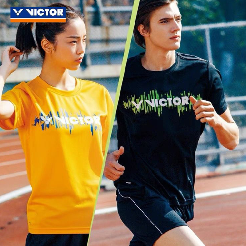 Áo Thun Chơi Cầu Lông / Tennis Dáng Ngắn Thời Trang Dành Cho Cặp Đôi