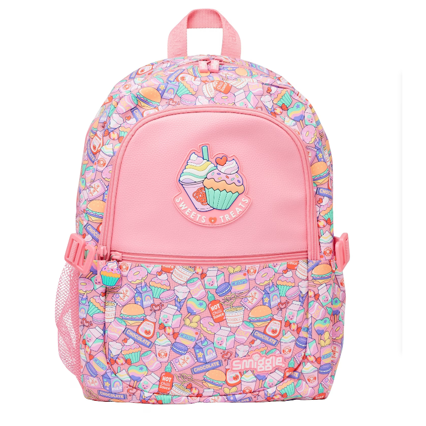 Ba Lô Kiểu Cổ Điển Úc Smiggle Dễ Thương Cho Bé Tiểu Học