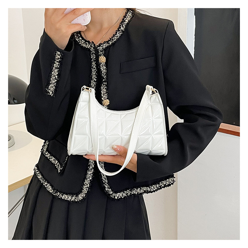 Túi đeo vai IELGY nhỏ nhắn phong cách Pháp đơn giản tùy chọn màu sắc dành cho nữ