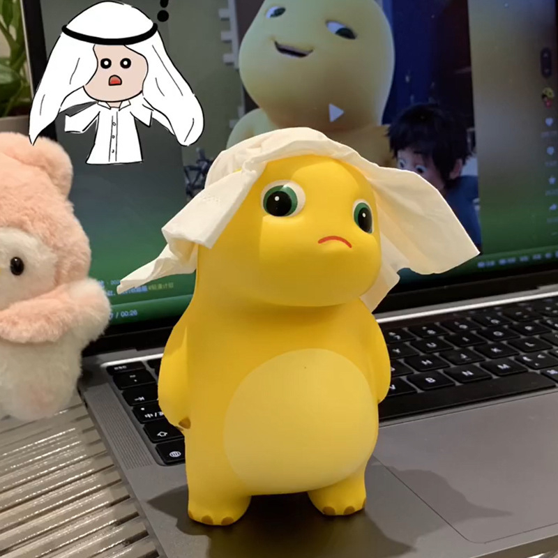 LAHOMIA Đồ Chơi Rồng ngố Rồng Sữa Nắn Bóp Đàn Hồi Giảm Stress Hình Milk Dragon