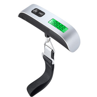 Cân Hành Lý Điện Tử Màn Hình LCD Kỹ Thuật Số Tiện Dụng Mang Theo Du Lịch 50kg / 110lb