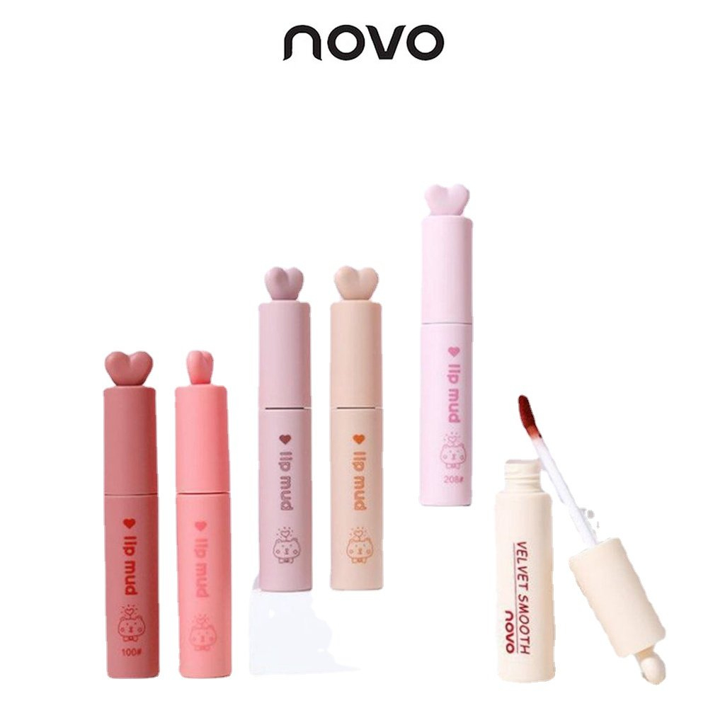 Son Môi Novo Chống Thấm Nước Và Lâu Trôi Cao Cấp Màu Sắc HHMBM029