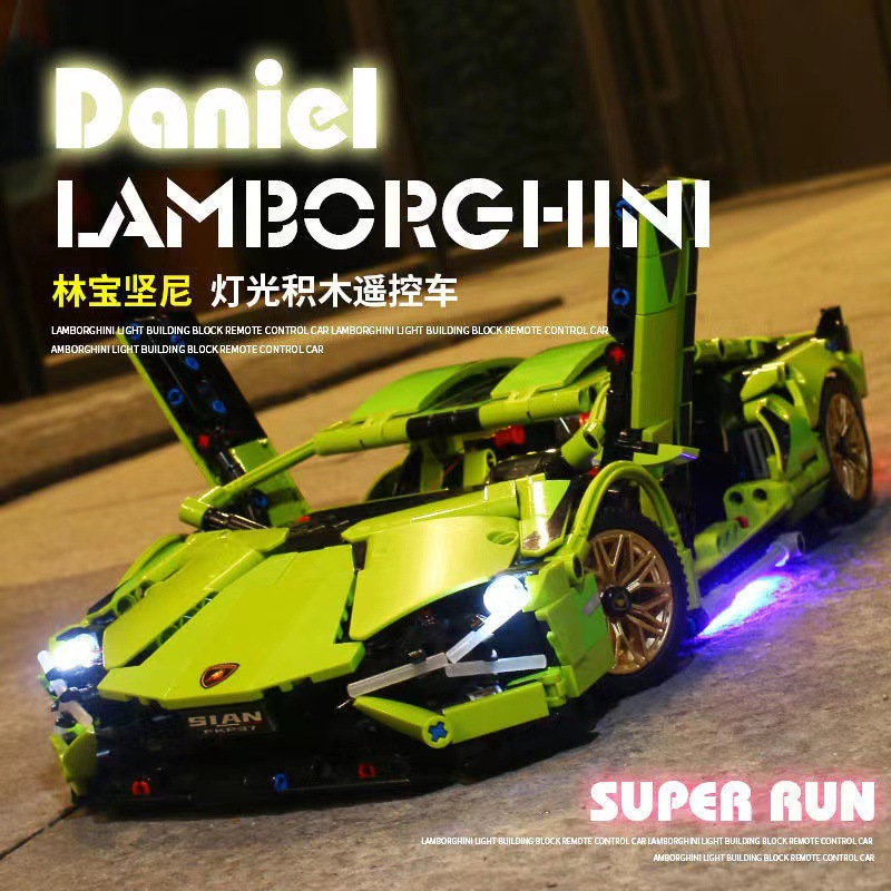 Đồ Chơi Lắp Ráp Lego Xe Đua Porsche 911 Điều Khiển Từ Xa