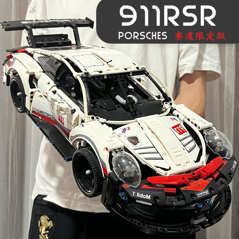 Đồ Chơi Lắp Ráp Lego Xe Đua Porsche 911 Điều Khiển Từ Xa