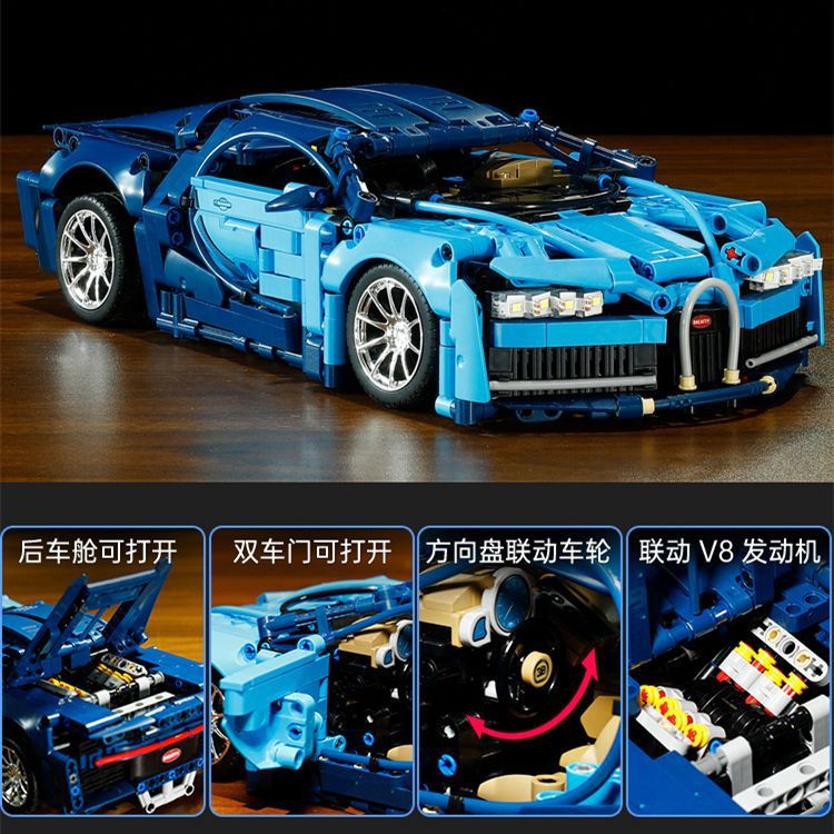 Đồ Chơi Lắp Ráp Lego Xe Đua Porsche 911 Điều Khiển Từ Xa