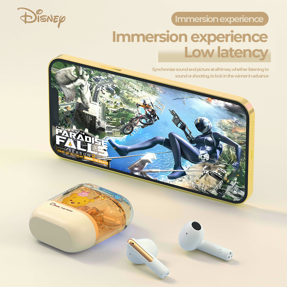 Tai Nghe Bluetooth Không Dây Disney TZW1 TWS Tích Hợp Mic