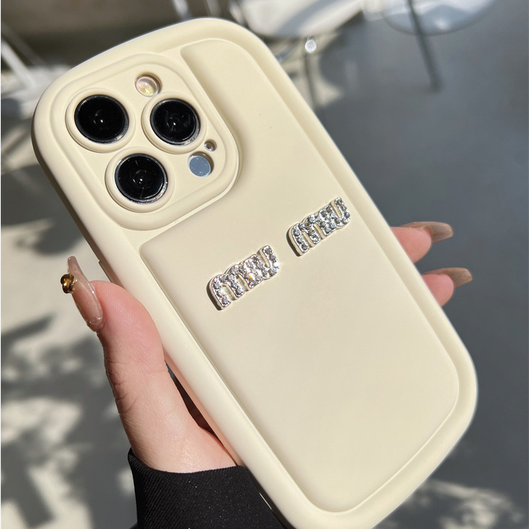 Ốp Điện Thoại tpu Mềm Hình MIUMIU 3D Cho Iphone 14 14 pro max 14 plus 13 pro max 12 pro max 11 pro max XSMAX XR X