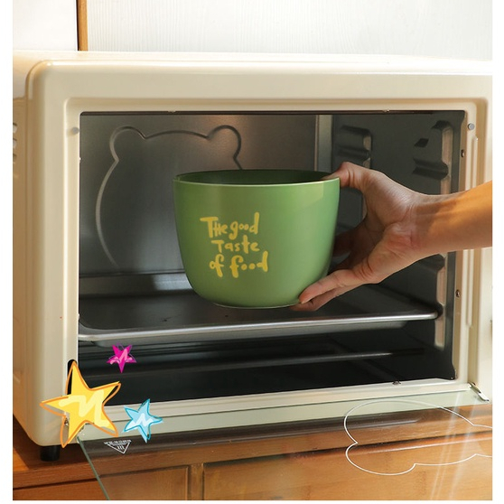 Bát Gốm Ăn Mì Có Nắp Phong Cách Nhật Bản