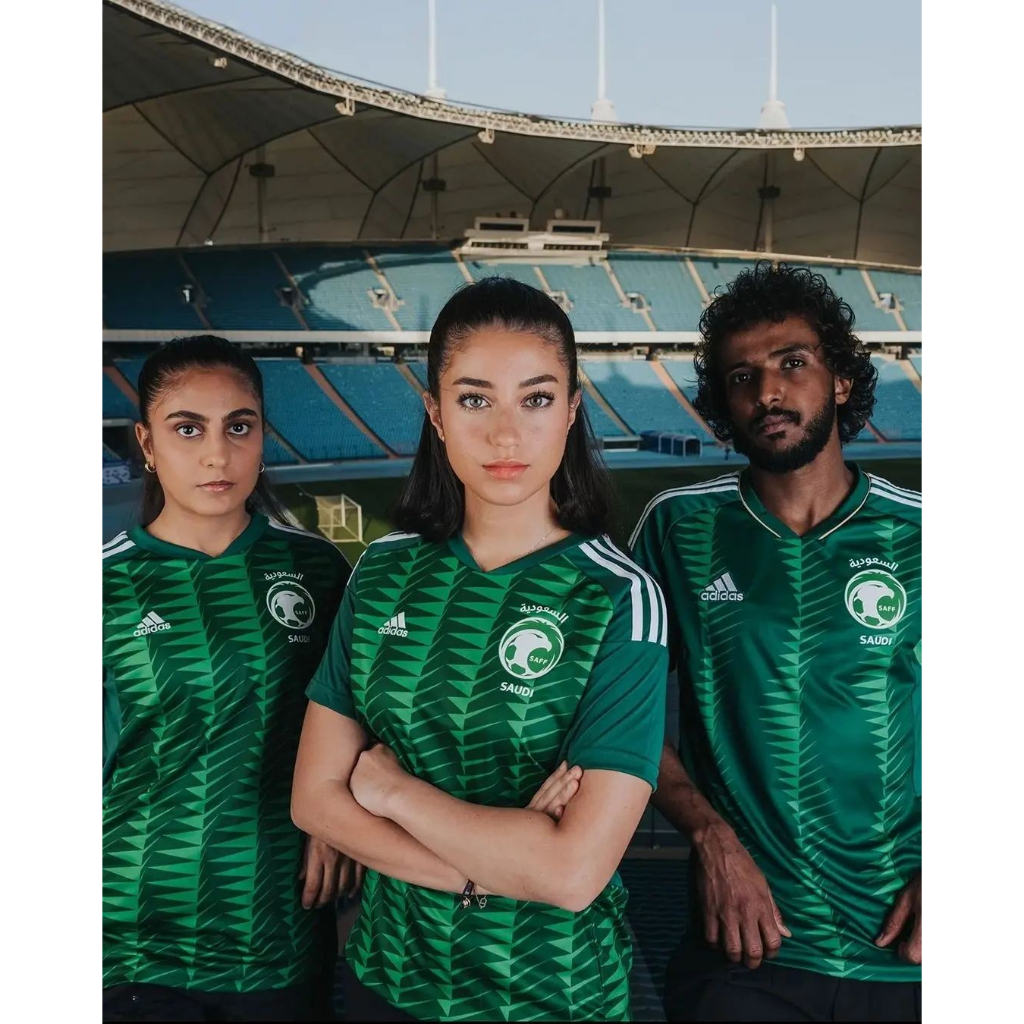 Áo Thun Bóng Đá Saudi Arabia 23-24  Size S-2XL * Có Sẵn & Tùy Chỉnh