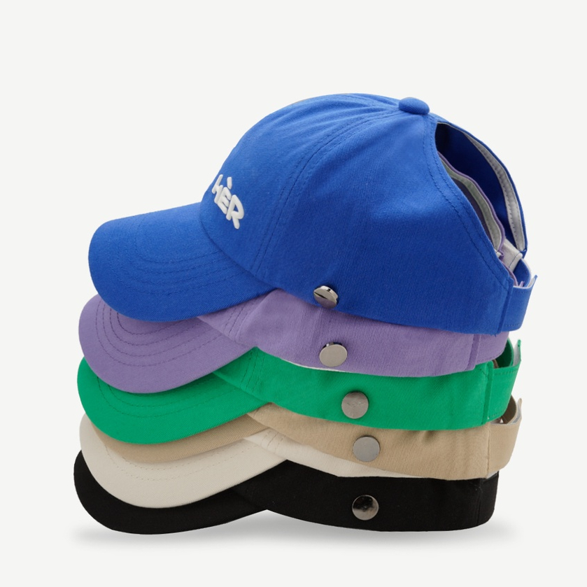 Mũ Lưỡi Trai Nửa Đầu In Chữ Phong Cách Hàn Quốc Thời Trang Xuân Hè Cho Nữ