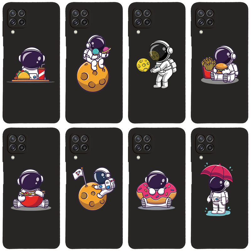 Ốp Lưng Có Giá Đỡ HìNh ỐNg KíNh Camera ThờI Trang Cho Samsung Galaxy A12