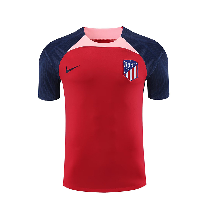 Bộ Đồ Đá Banh Tay Ngắn Màu Đỏ Size S-2XL 2023-24 Atletico Madrid