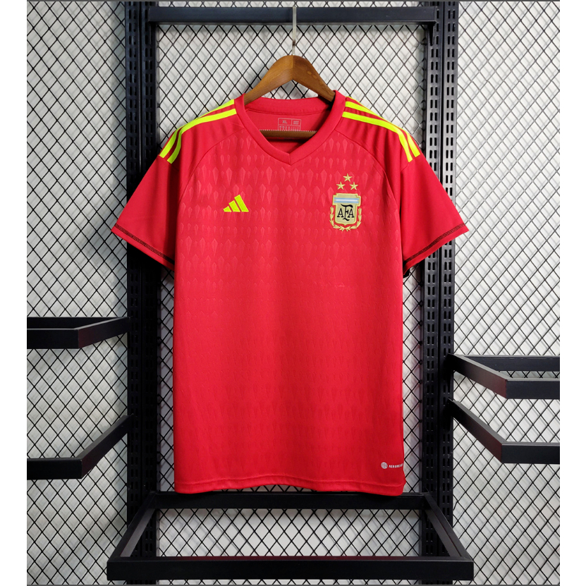 Áo Thun Bóng Đá Sân Khách Đội Argentine  Size S-2XL * Có Sẵn & Tùy Chỉnh *