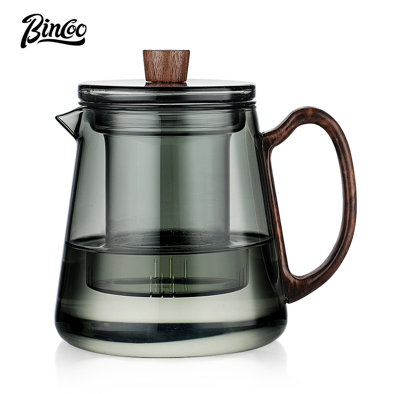 Bộ Ấm Trà Bằng Thủy Tinh Dày Chịu Nhiệt 550ML / 700ML