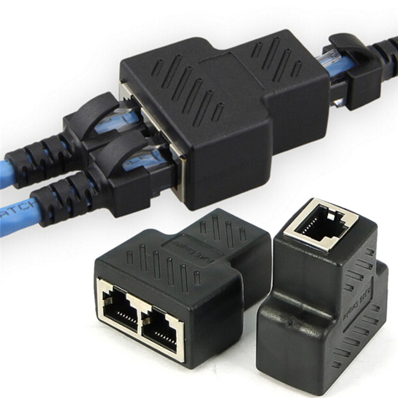 Đầu Chia 1 Ra 2 Cổng RJ45 LAN Ethernet