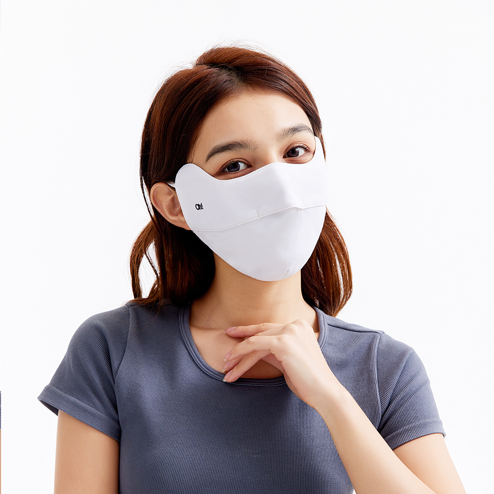 Ohsunny Khẩu trang vải cotton thoáng mát bảo vệ khuôn mặt chống nắng thoải mái cao cấp