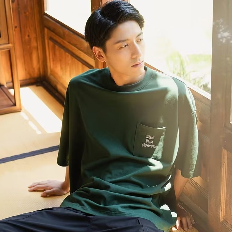 Áo Thun Tay Ngắn Thời Trang Phong Cách Năng Động Cho Nam