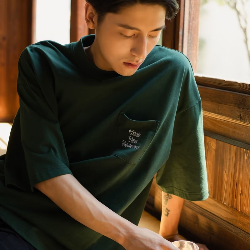 Áo Thun Tay Ngắn Thời Trang Phong Cách Năng Động Cho Nam