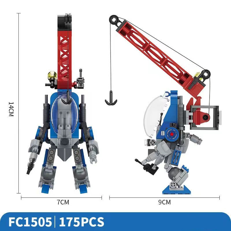 Đồ Chơi Lắp Ráp Lego robot Biến Hình Cho Bé Trai