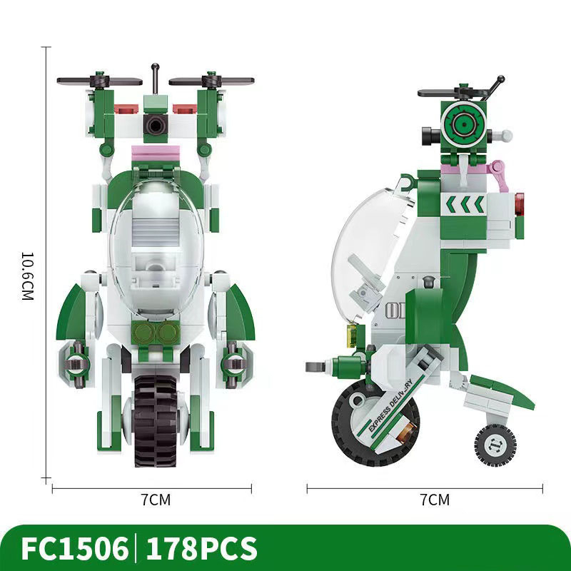 Đồ Chơi Lắp Ráp Lego robot Biến Hình Cho Bé Trai