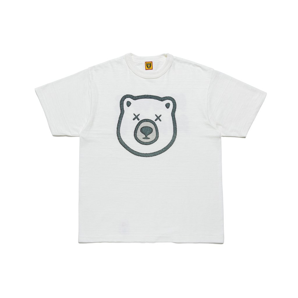 Áo Thun Cotton Ngắn Tay In Chữ Human Made Thời Trang Cho Nam Nữ