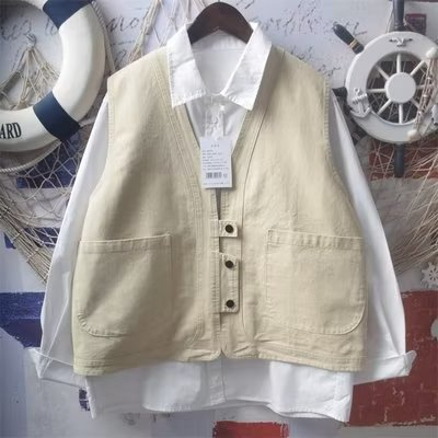 Áo Ba Lỗ Cổ Chữ v Màu Trơn Thời Trang Trẻ Trung Cho Nam Màu Sắc