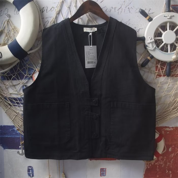 Áo Ba Lỗ Cổ Chữ v Màu Trơn Thời Trang Trẻ Trung Cho Nam Màu Sắc