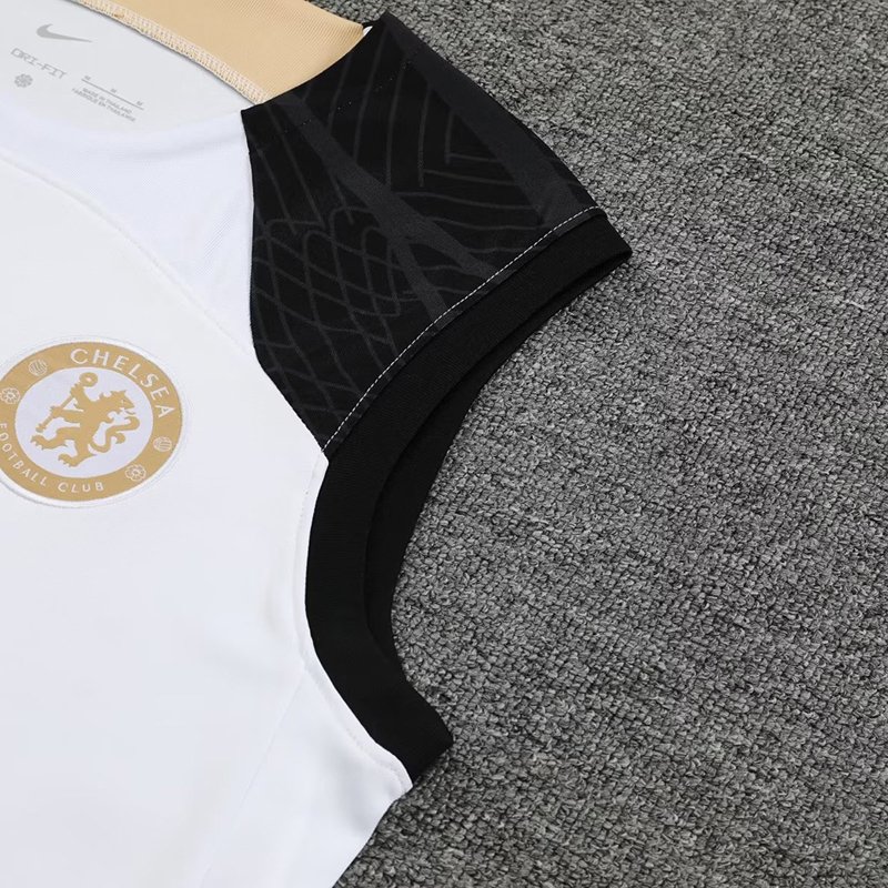 Bộ Quần Áo Bóng Đá Màu Trắng Size S-2XL 2023-24