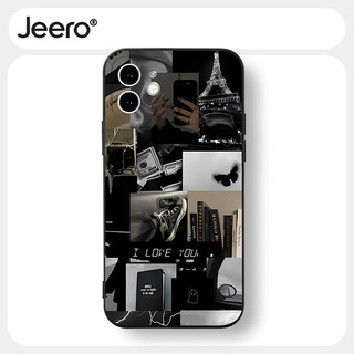 Ốp lưng JEERO mềm dễ thương đẹp độc lạ chống sốc Cho iPhone 15 14 13 12 11 Pro Max SE 2020 X XR XS 8 7 ip 6S 6 Plus HFF2914