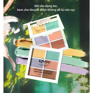 【free gift】Bảng che khuyết điểm color Concealer của Nyx