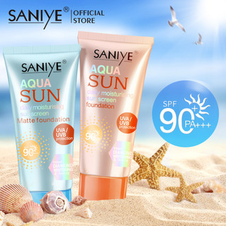 Kem chống nắng Saniye R1190 SPF90 ++ chống thấm nước làm trắng da hiệu quả cao 50ml