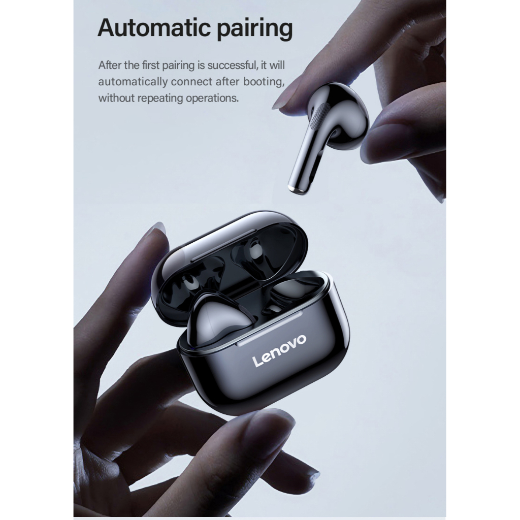Tai Nghe Không Dây Bluetooth 5.0 Giảm Tiếng Ồn 230mAH Lenovo LP40 TWS