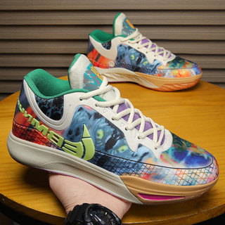 Màu mới NBA Kyrie Irving 5 Giày bóng rổ chuyên nghiệp Giày bóng rổ nam/Giày bóng rổ nữ Giày bóng rổ trẻ em Size:36-46