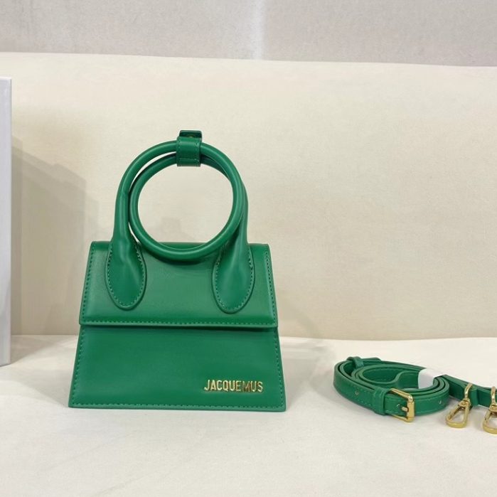 Túi Đeo Chéo JACQUEMUS Chất Liệu Da Thật 100% Thời Trang Cho Nữ