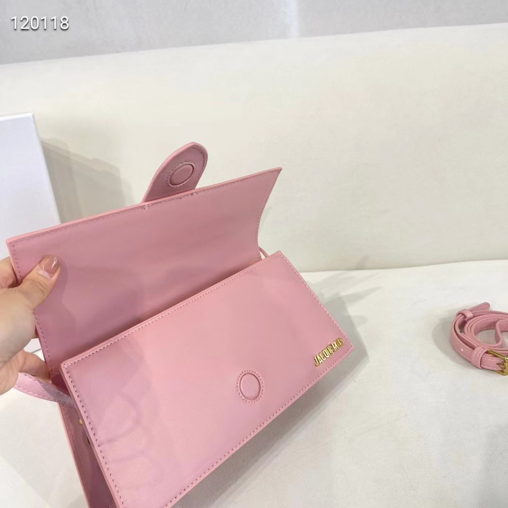 Túi Đeo Chéo JACQUEMUS Chất Liệu Da Thật 100% Thời Trang Cho Nữ