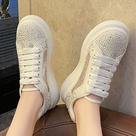 Giày Thể Thao Đế Mềm Thiết Kế Thoáng Khí Thời Trang Cho Nữ