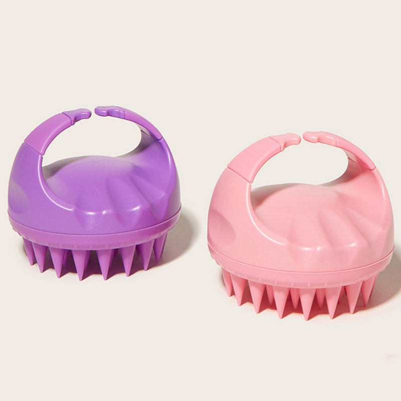 Bàn Chải Tắm Gội Đầu Mát Xa Bằng silicone Chất Lượng Cao