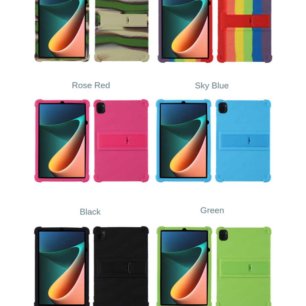 Ốp Máy Tính Bảng Silicon Chống Sốc Cho Xiaomi MiPad 5 Mi Pad 5 Pro 5G 11 "12.4" Xiaomi Pad 4 Plus 8 "10.1"
