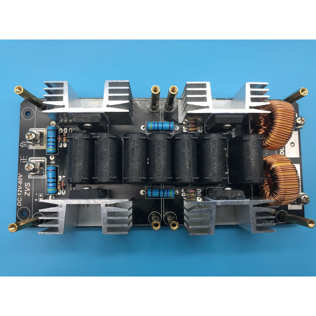 TESLA Bảng Mạch Điện Áp Thấp 2000W 50A ZVS Cho Máy Sưởi