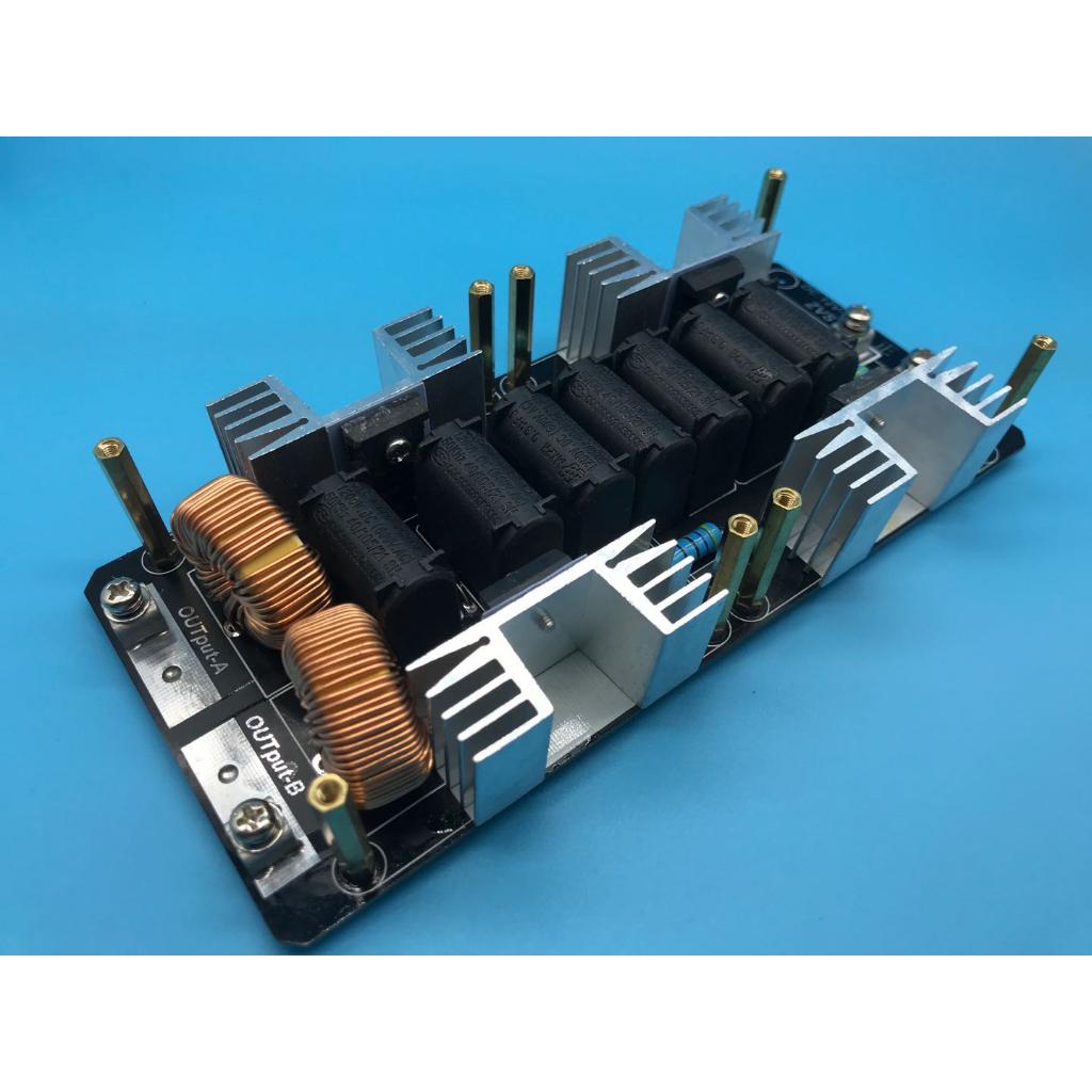 TESLA Bảng Mạch Điện Áp Thấp 2000W 50A ZVS Cho Máy Sưởi