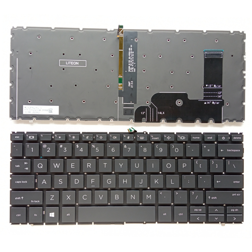 Mới Bàn Phím Thay Thế Chất Lượng Cao Cho LAPTOP HP EliteBook 840 G9 830 G9 Đen