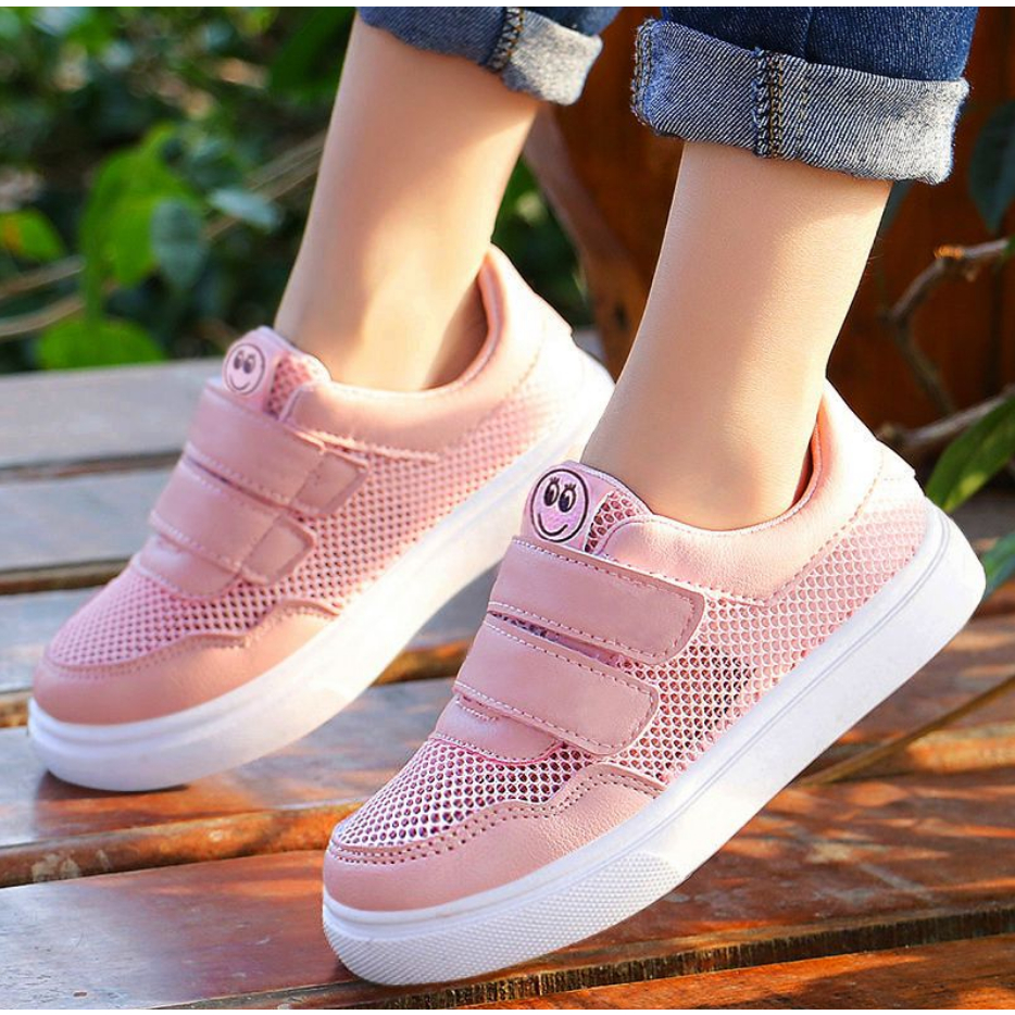 Giày Thể Thao Trẻ Em Thoáng Khí Năng Động Đơn Giản Thời Trang